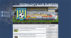 Desktop Screenshot of fotbal-sumperk.cz